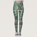 Legging Claude Monet - Lírios De Água E Ponte Japonesa<br><div class="desc">Claude Monet - Lírios De Água E Ponte Japonesa</div>