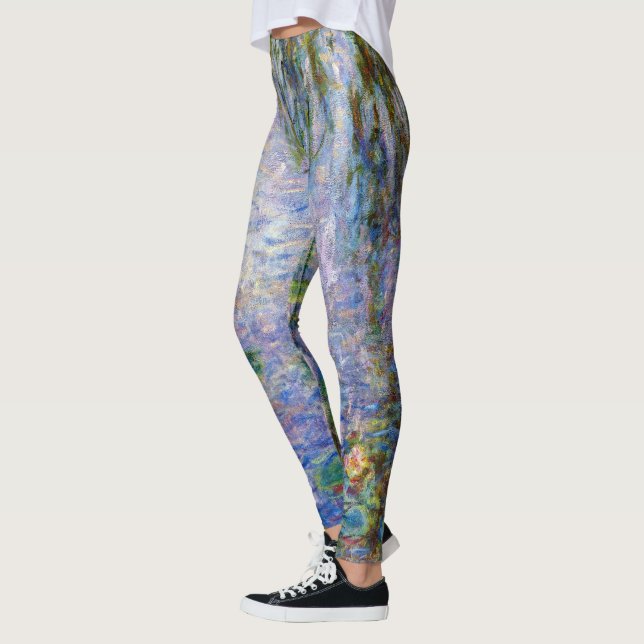 Legging Claude Monet - Lírios Hídricos (Esquerda)