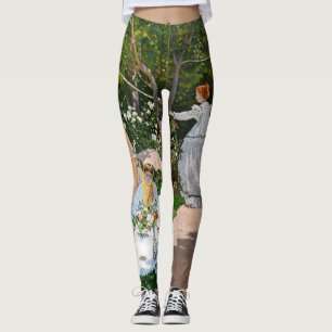 Legging Claude Monet - Mulheres no Jardim