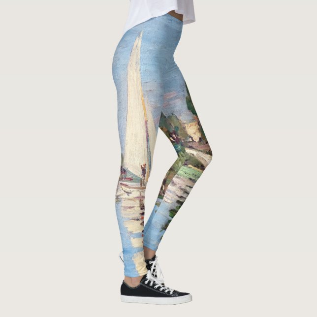 Legging Claude Monet - Regatas em Argenteuil (Direita)