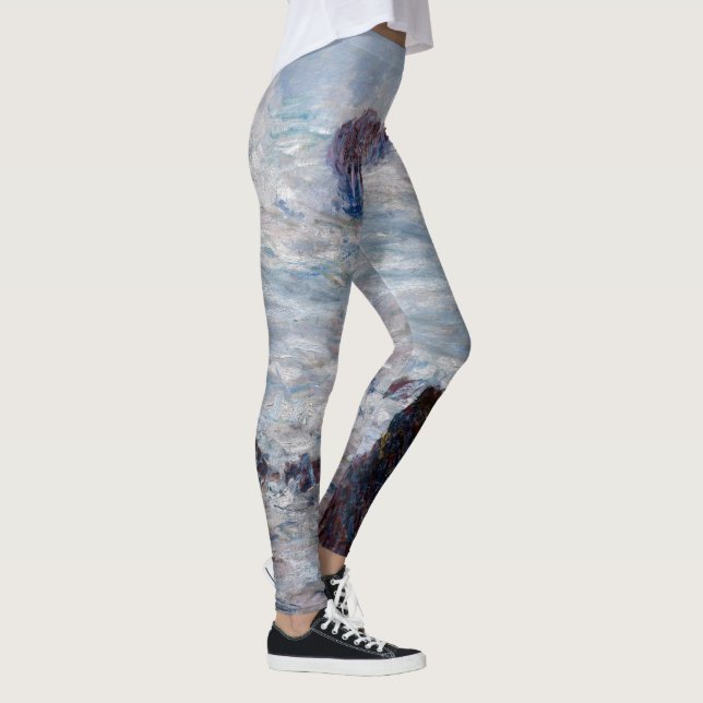 Legging Claude Monet - Tempestade ao largo da costa de Bel (Direita)