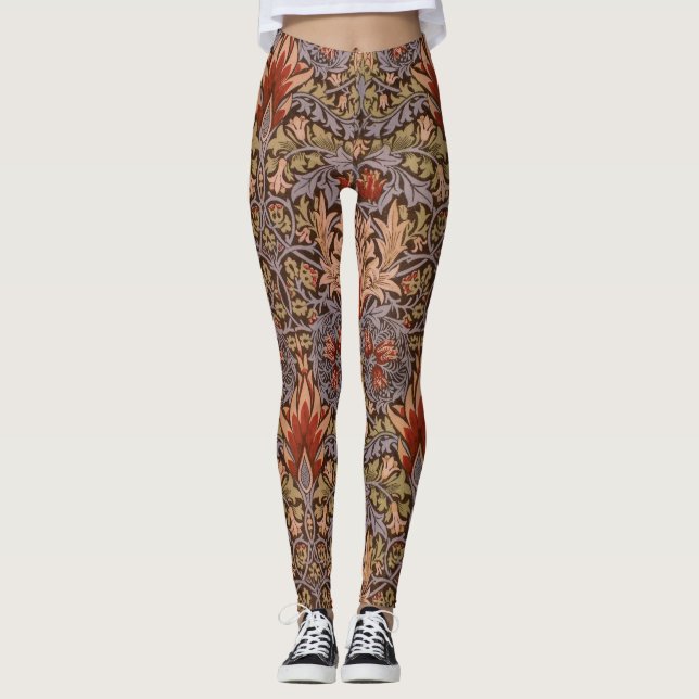 Legging Cobra Chefe William Morris (Frente)