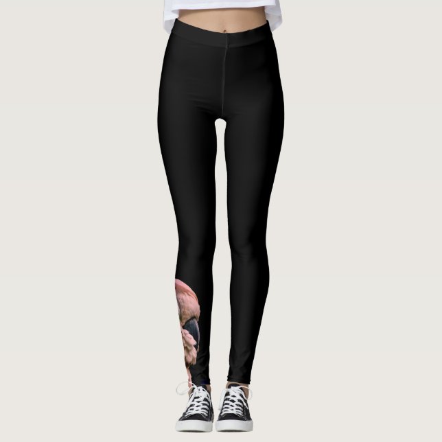 Legging Cockatoo molucano cor-de-rosa (Frente)