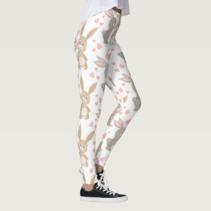 Legging Coelhos Namorados Adoráveis