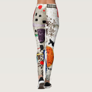 Legging cogumelos vestuário desportivo