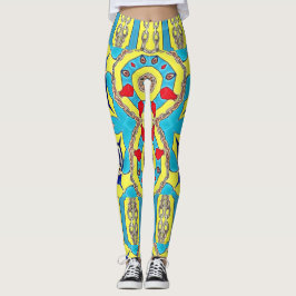 LEGGING COLAGEM DE DESIGNER NÁUTICO