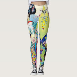 LEGGING COLAGEM DE DESIGNER PRIMAVERA ASIAN