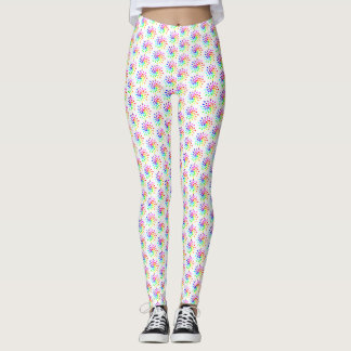 Legging Colchões do arco-íris