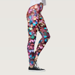 Legging Coleção Holográfica de Tendência Opal da Glitter