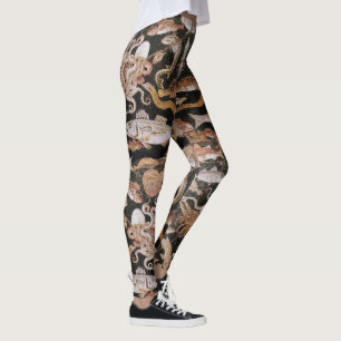 LEGGING COLEÇÃO POMPEII, OCEANO - CENA DE VIDA MARÍTIMA