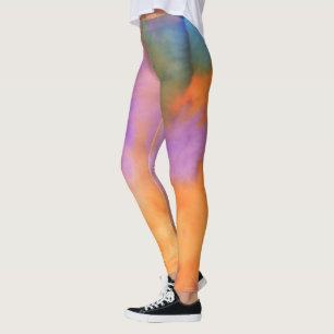 Legging Coletor Vibrante de Várias Colores
