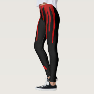 Legging Colidir sangue em preto