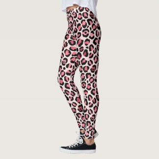 Legging Colmeia Rosa Rosa Rosa Rosa-Rosa