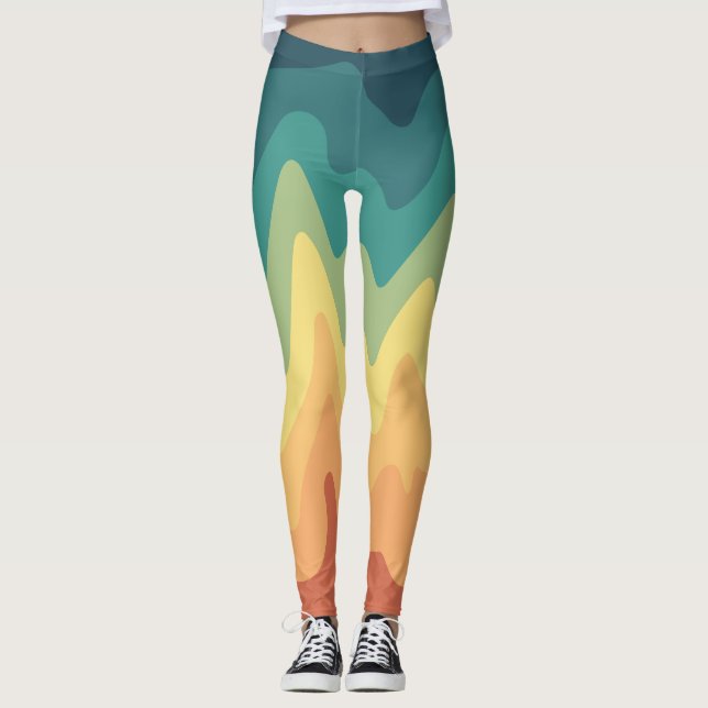 Legging Color Wave Horizon (Frente)