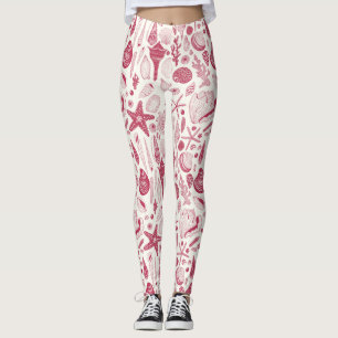 Legging Coloração do ano de 2023 em Viva Magenta