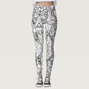 Legging Colore suas próprias leggens #3: atividades de col