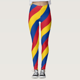 Legging Colores de Sinalizador Nacional Colômbia com distr