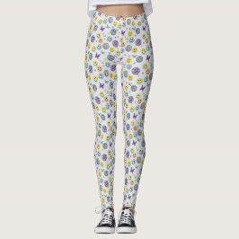 Legging Colorful Retro Disco Pattern