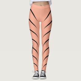Legging Coloridas, Lins pretas