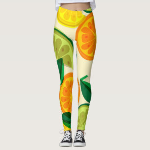 Legging Colorido Citrus l Orange l Yellow l Green