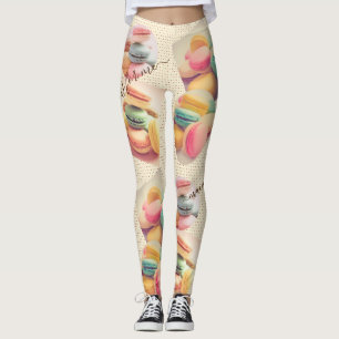 Legging Colorido Macaron Macaroon Sweet Setor Francês
