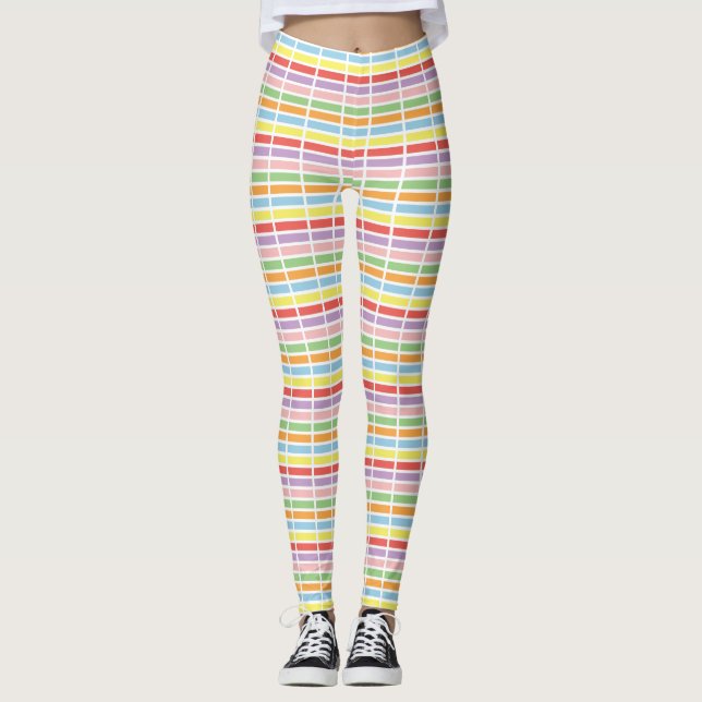 Legging Colorido Matizes Pastel (Frente)