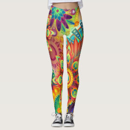 Legging Colorir Mandala 