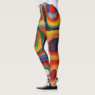 Legging Colour Study, 1913, por Wassily Kandinsky