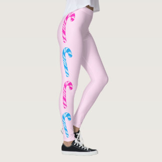 Legging Coluna de Bastão de Doce