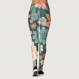 Legging com Estampa Floral