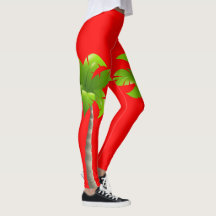 Legging com Palmeiras