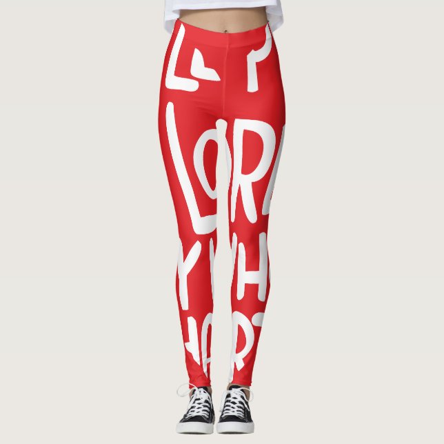 Legging Com todo o meu coração (Frente)