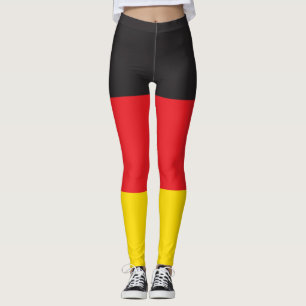 Legging Combinação de 3 cores, sinalizador