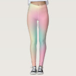Legging Combinação de Gradação Colorida do Unicórnio 2<br><div class="desc">Leggings com um design de gradientes de unicórnio coloridos.

*Observe que a marca de água do Zazzle exibida na visualização de zoom NÃO aparecerá no produto impresso final.

© Rosewood e Citrus</div>