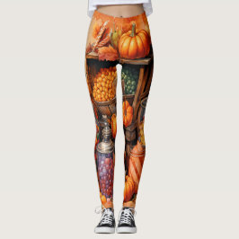 Legging Comida de Halloween para festa temática