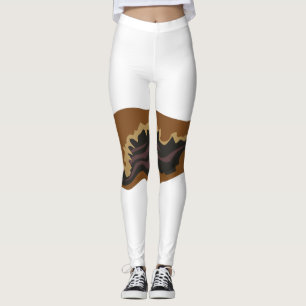 Legging Comida frito