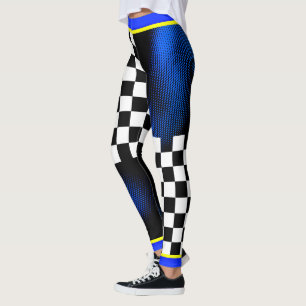 Legging Como um Patterno de Dot e Verificadores do Chefe e