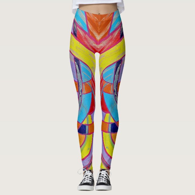 Legging Composição nº 15 de Michael Moffa (Frente)