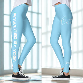 Legging Conjunto de ioga de impressão personalizada Baby B