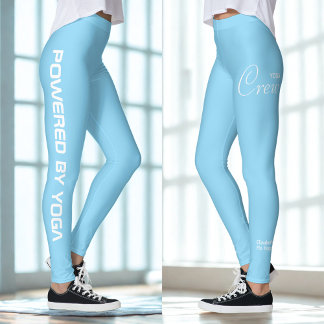 Legging Conjunto de ioga de impressão personalizada Baby B