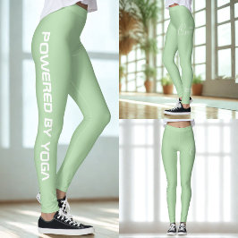 Legging Conjunto de ioga de impressão personalizada Crew P