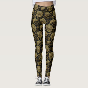 Legging Conjuntos de Presentes Temáticos de Carnation Gold