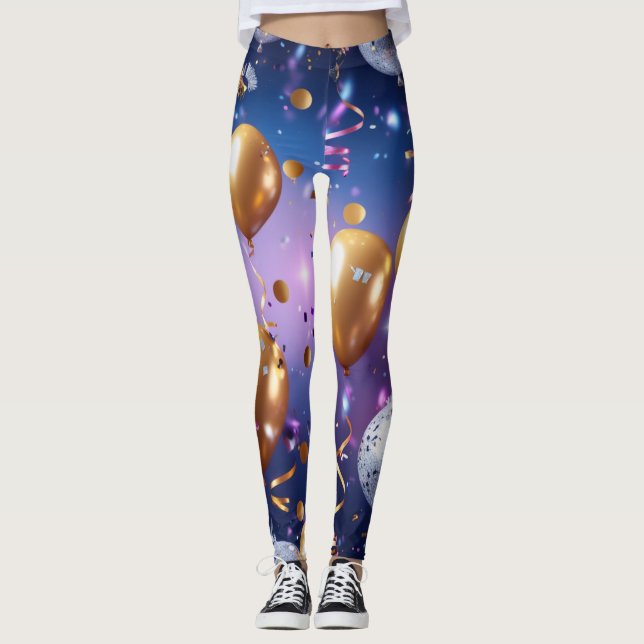 Legging Contagem de Confetti (Frente)