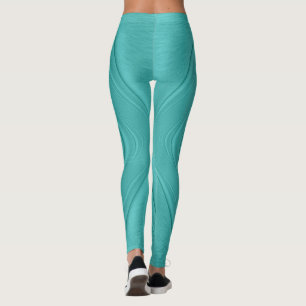 Legging Contorno de Turquesa