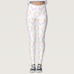 Legging Contorno do Coração do Ombre, Dia de os namorados 