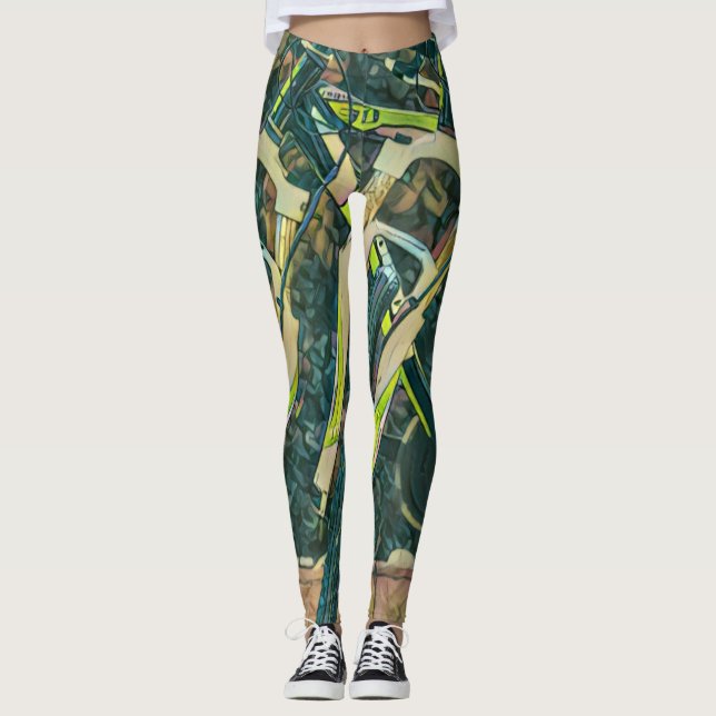 Legging Cool bike artwork (Frente)