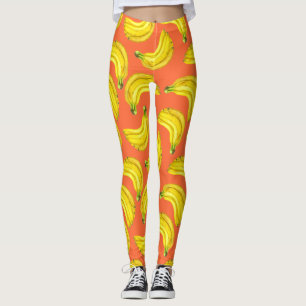 Legging Cor da água das bananas