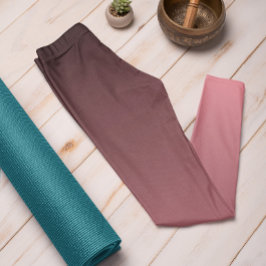 Legging Cor da Tendência do outono Leggens de Mão Rosa da