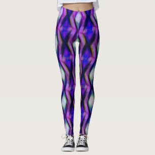 Legging Cor d'água, cor d'água, cor-de-rosa púrpura,