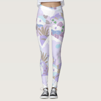 Legging Cor-de-água da xadrez vermelha-vermelha de Stewart